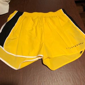 Nike livestrong running shorts